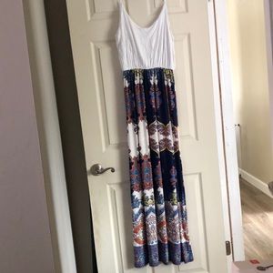 Pink blush Maternity maxi dress